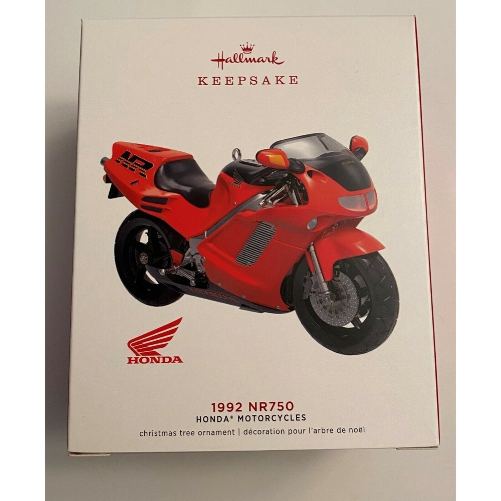 2019 Hallmark Keepsake 1992 NR750 Honda Motorcycle Ornament